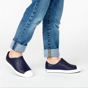 Native Shoes Jefferson Blue Water shoes